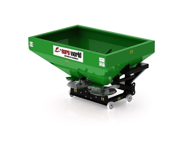 Double Disc Fertilizer Spreader  - 600 Liters