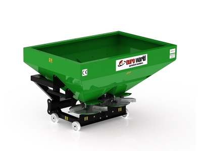 Double Disc Fertilizer Spreader  - 600 Liters