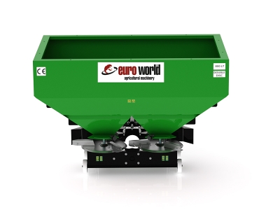 Double Disc Fertilizer Spreader  - 800 Liters