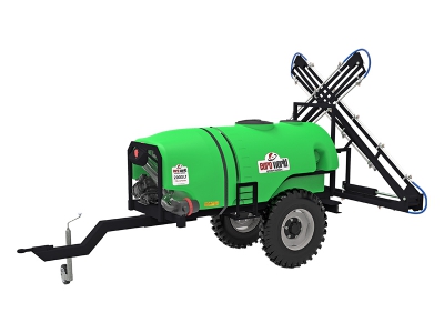 Pulverizador de campo elevado hidráulico remolcado - Modelo X - 2000 LT