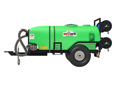 Trailed Garden Sprayer - Roller - 1600 LT
